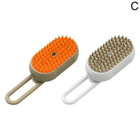Rechargeable Steam Cat Grooming Brush 3 in 1 Electric Spray Cat Hair Brushes for Massage Pet Grooming Comb Hair Removal Combs