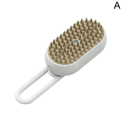 Rechargeable Steam Cat Grooming Brush 3 in 1 Electric Spray Cat Hair Brushes for Massage Pet Grooming Comb Hair Removal Combs